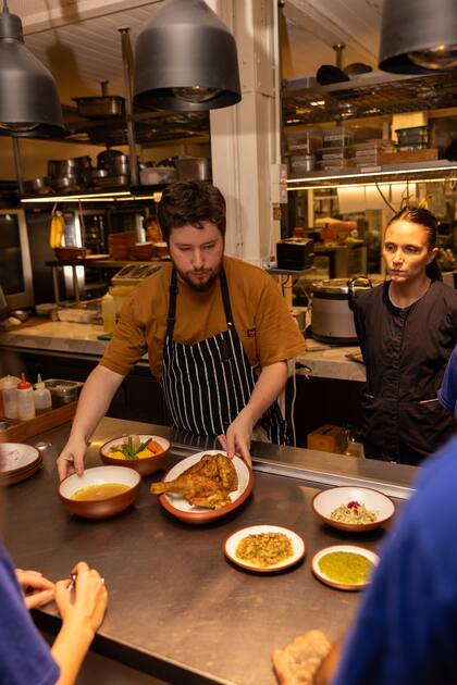 Guilad Hornstein en Narda Comedor