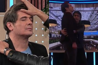 Tusam hipnotizó a Guillermo Andino al aire y se paró sobre su pecho: “Es muy fuerte”