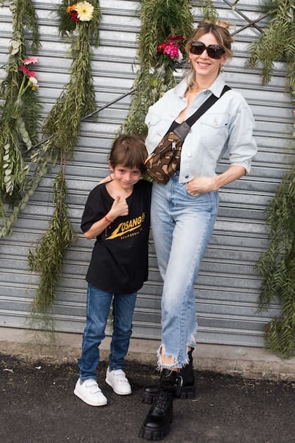 Guillermina Valdés y Lolo Tinelli en el Warmichella (Foto: Gentileza Prensa Warmichella)