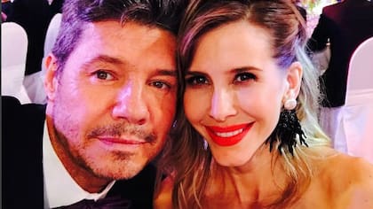 Guillermina Valdes y Marcelo Tinelli se mostraron muy acaramelados y pasaron la noche en el Hilton