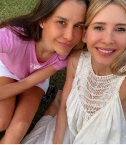 Guillermina Valdés y su hermana Lucía (Crédito: Instagram/@guillevaldes1)