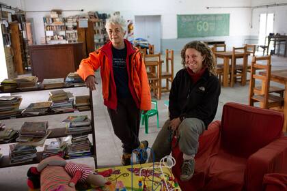 Guillermina Weil y Sandra Tomaselli