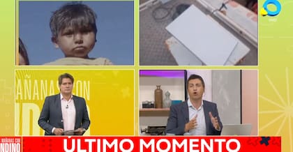 Guillermo Andino debutó en la Televisión Pública