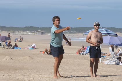 Guillermo Andino vivió un típico día de playa en Punta del Este