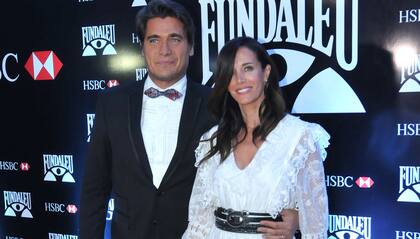 Guillermo Andino y su mujer, Carolina Prat