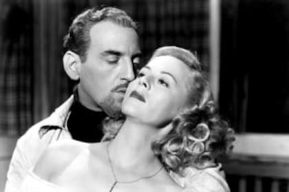 Guillermo Battaglia y Aída Luz en Los verdes paraísos (1947)