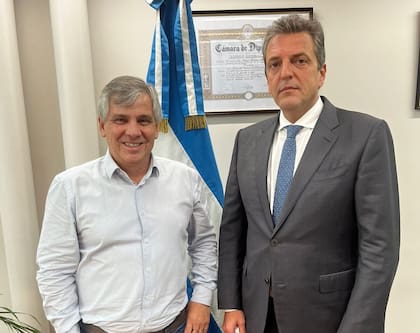 Guillermo Britos y Sergio Massa