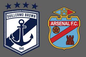 Guillermo Brown venció por 2-0 a Arsenal de Sarandi como local en la Primera Nacional