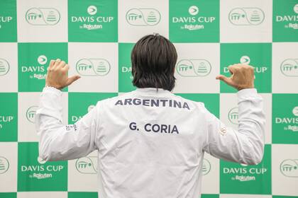Guillermo Coria asumirá como capitán del equipo argentino de Copa Davis. 