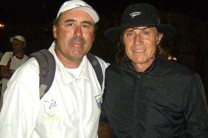 Guillermo Corti, quien trabajó con Raúl Pérez Roldán, y un encuentro de lujo: con Guillermo Vilas