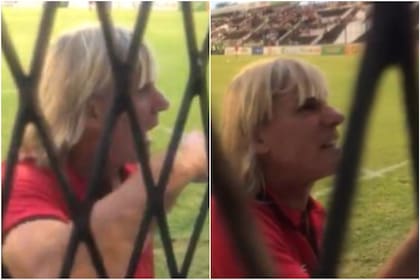 Guillermo Crudo mantuvo un cómico diálogo con la parcialidad de Chaco For Ever