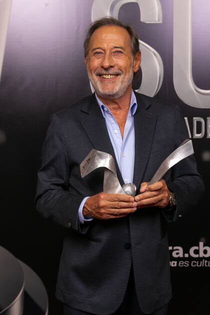 Guillermo Francella, ganador del Premio a la Trayectoria.