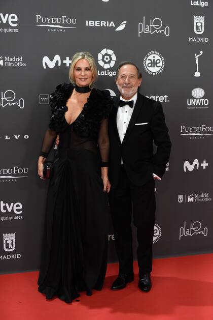 Guillermo Francella junto a su esposa, Marynés Breña