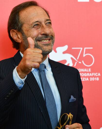 Guillermo Francella también está en Venecia, donde presentó el film Mi obra maestra, que está fuera de competencia
