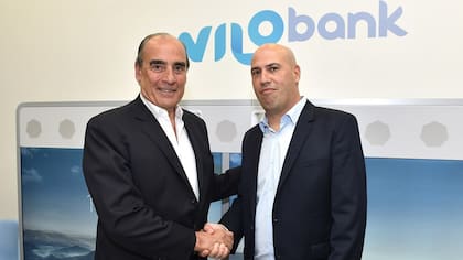 Guillermo Francos con Darío Wasserman