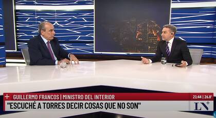 Guillermo Francos entrevistado por Luis Majul