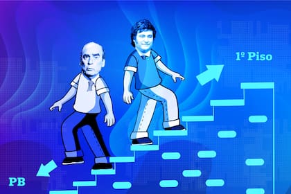 Guillermo Francos y Javier Milei