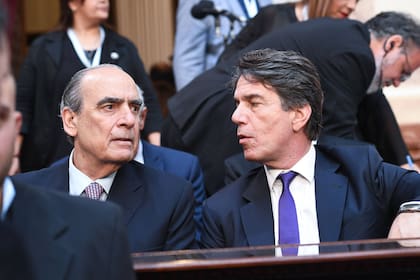 Guillermo Francos y Nicolás Posse, el jefe de Gabinete que haría su debut ante el Congreso el 15 de mayo próximo