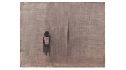 GUILLERMO KUITCA. Junto con Fontana, en el Museo Thyssen-Bornemisza