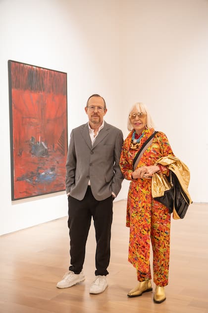 Guillermo Kuitca y Marta Minujín