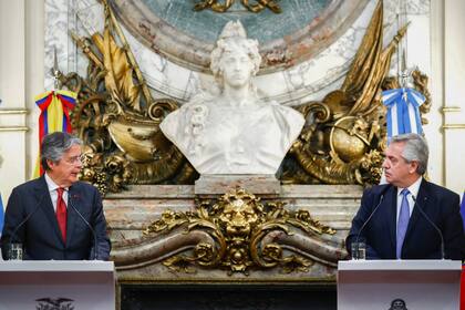 Guillermo Lasso y Alberto Fernandez