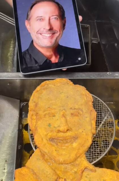 Guillermo lla en forma de milanesa