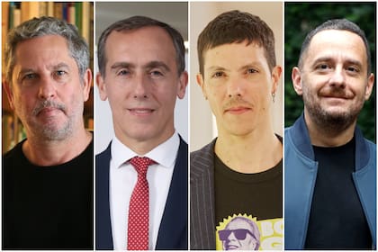 Guillermo Martínez, Hugo Alcomada Mon, Daniel Mecca y Nico Artusi