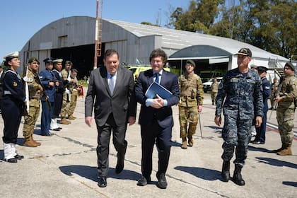 Guillermo Montenegro y Javier Milei