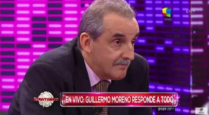 Guillermo Moreno en Intratables