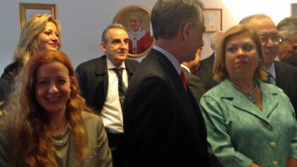 Guillermo Moreno, presente en la nueva embajada ante la Santa Sede