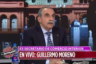Guillermo Moreno, un “mediático” con reglas propias que pasó de la TV a la conquista de las redes sociales