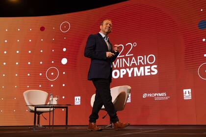 Guillermo Oliveto, en el seminario ProPymes organizado por Techint.