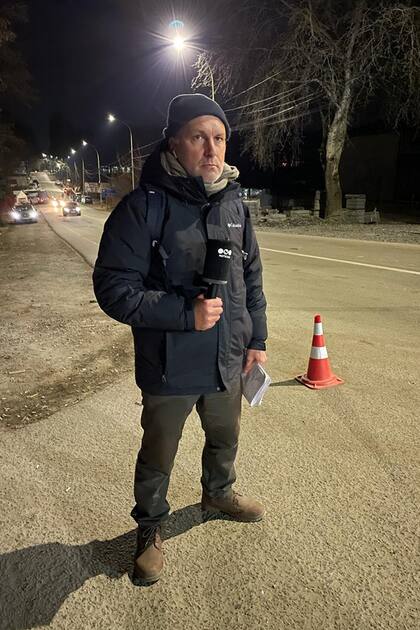 Guillermo Panizza asegura que la guerra de Ucrania fue una de las coberturas más importantes de su carrera periodística