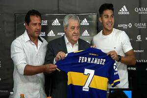 Pol Fernández, el primer refuerzo de Boca: la charla con Riquelme y "una espina"