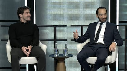 Guillermo Rauch, fundador y CEO de Vercel, junto a Hernán Kazah, cofundador y GP de Kaszek, en la Argentina Week