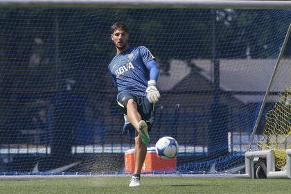 Guillermo Sara es el arquero suplente de Boca. Su contrato vence en junio próximo.