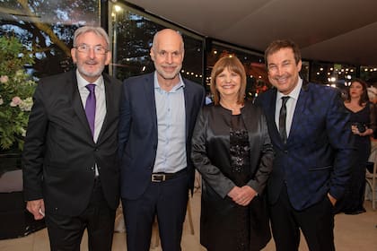 Guillermo Yanco, Horacio Rodríguez Larreta, Patricia Bullrich y Paulo Vilouta.