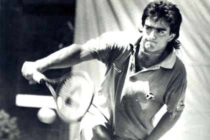 Guillo Pérez Roldán in his tennis days