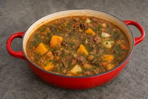 Guiso de lentejas con carne