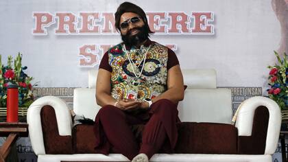 Gurmeet Ram Rahim Singh, el extravagante gurú indio que tiene millones de seguidores