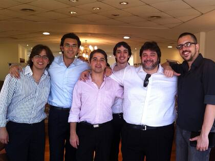 Gustavo Ariel Molina Segura, Ruben Salím Brovia, Lucas Soria, Jose Luis Ruiz Moreno, Gabriel Déboli y Benjamín Arned