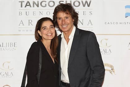 Gustavo Bermúdez y Verónica Varano, hace unos años, juntos en un evento