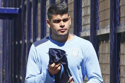 Gustavo Bou no se entrenó con sus compañeros