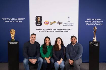 Gustavo Cecilio junto al equipo de PepsiCo (Foto: LBBOnline)