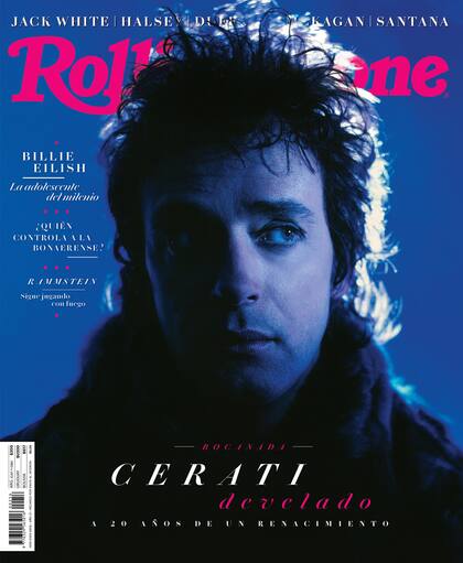 Gustavo Cerati en una de las tapas icónicas de Rolling Stone Argentina
