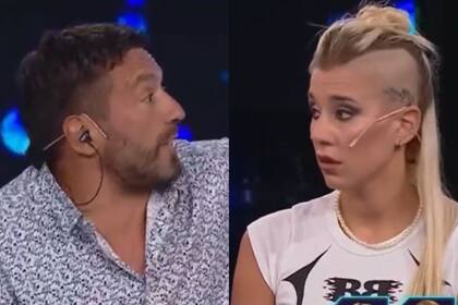 Gustavo Conti y La Tora en la noche de los ex Gran Hermano
