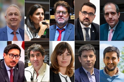 Gustavo Cuervo; Maricel Etchecoin Moro; Diego Garciarena; Fabián Luayza; Luciano Bugallo; Martín Rozas; Matías Civale; Romina Braga; Pablo Domenichini y Juan Esper Zamar son algunos de los opositores que apoyaron el endeudamiento