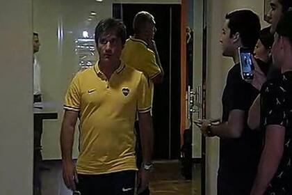 Gustavo, en el hotel de San Cruz de la Sierra