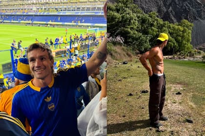 Gustavo es de Boca y le gusta viajar por el mundo (Foto: @gusta777_______)