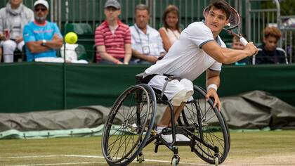 Gustavo Fernández accedió a la final en Wimbledon